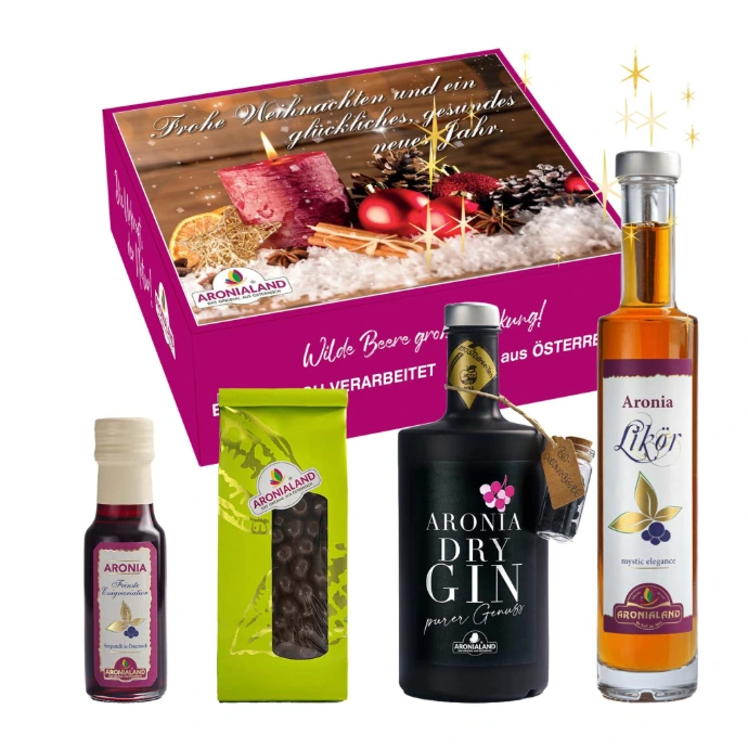 Aronia Geschenkbox Genuss Aronia Geschenkbox Genuss