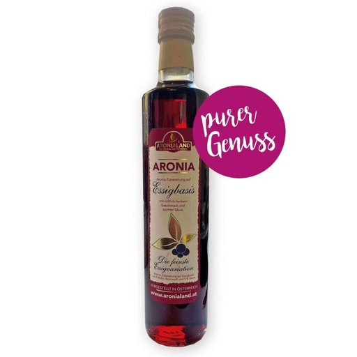 Aronia - La migliore variazione di aceto 500ml