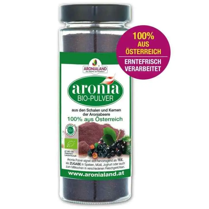 Aronia Bio‑Pulver 185 g